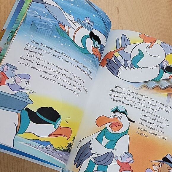 Rescuers Down Under by Disney book,Dvd, Bernard Chritmas ornament - Picture 4 of 15